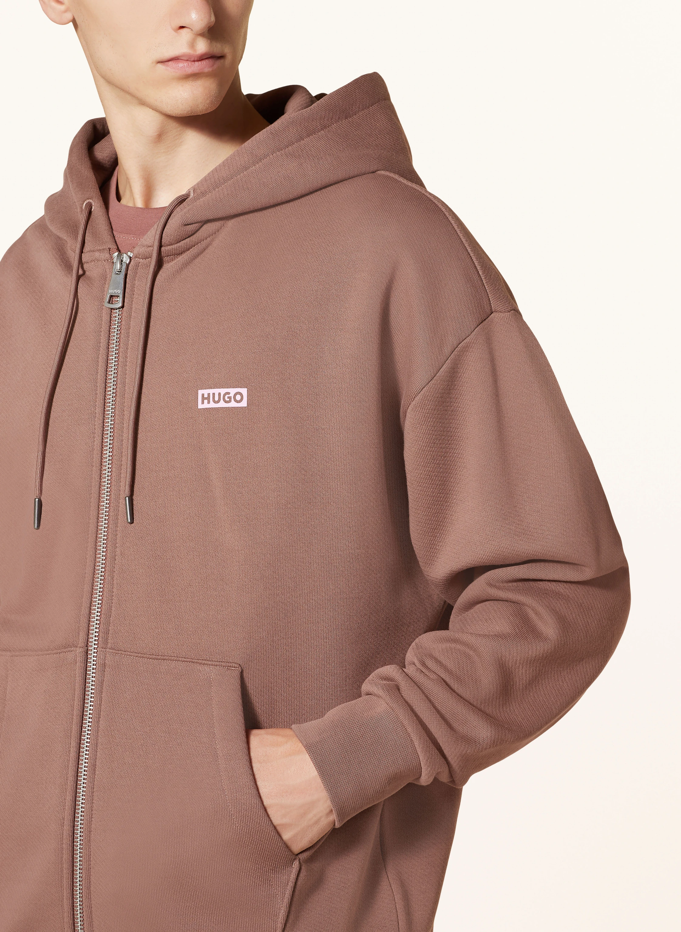 HUGO BLUE Oversized-Sweatjacke NARDIMEZ