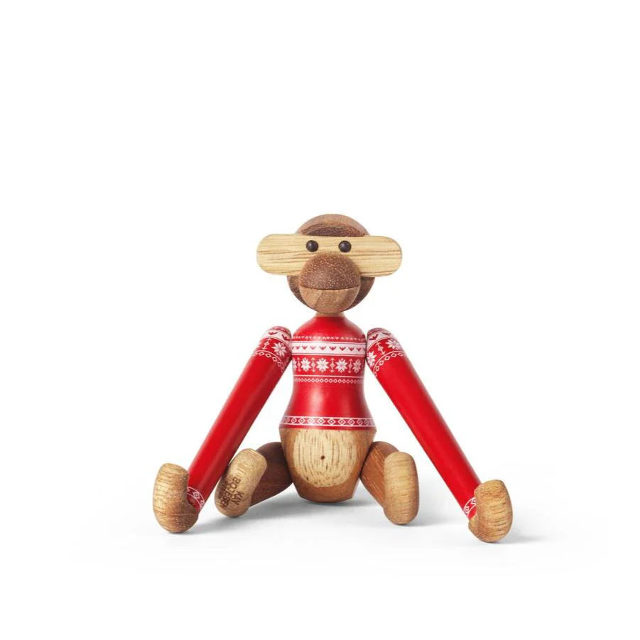 Kay Bojesen  Abe Julesweater 2024, mini - teak/limba
