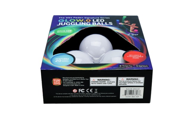 Spielball »Glow.0 Jonglierbälle Set«