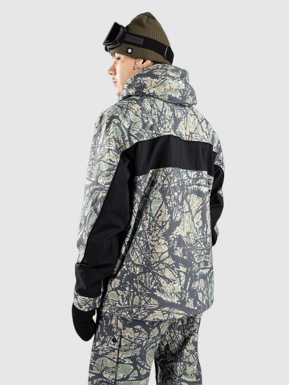Quiksilver High Altitude 20K Jacket woodland abstr sea spray