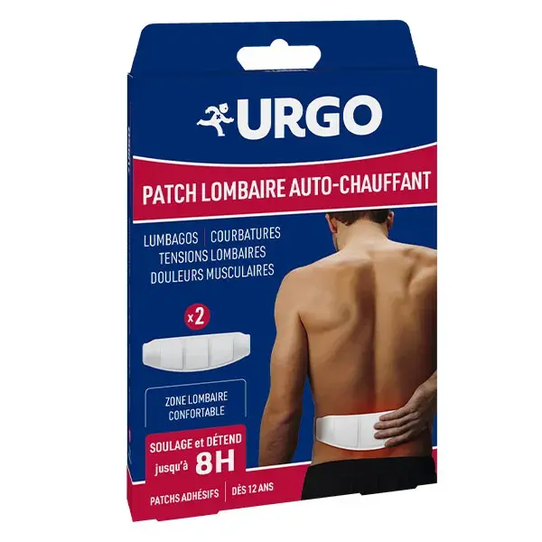Urgo - Adesivos lombares autoaquecidos x2
