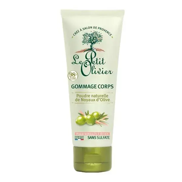 Le Petit Olivier - Esfoliante Corporal - Pó Natural de Semente de Azeitona 200ml