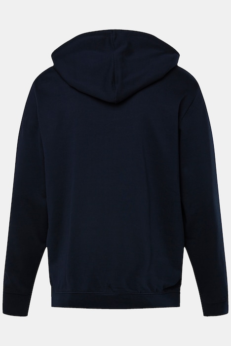 Men+ Hoodie-Jacke, Kapuze, Zipper, bis 8 XL