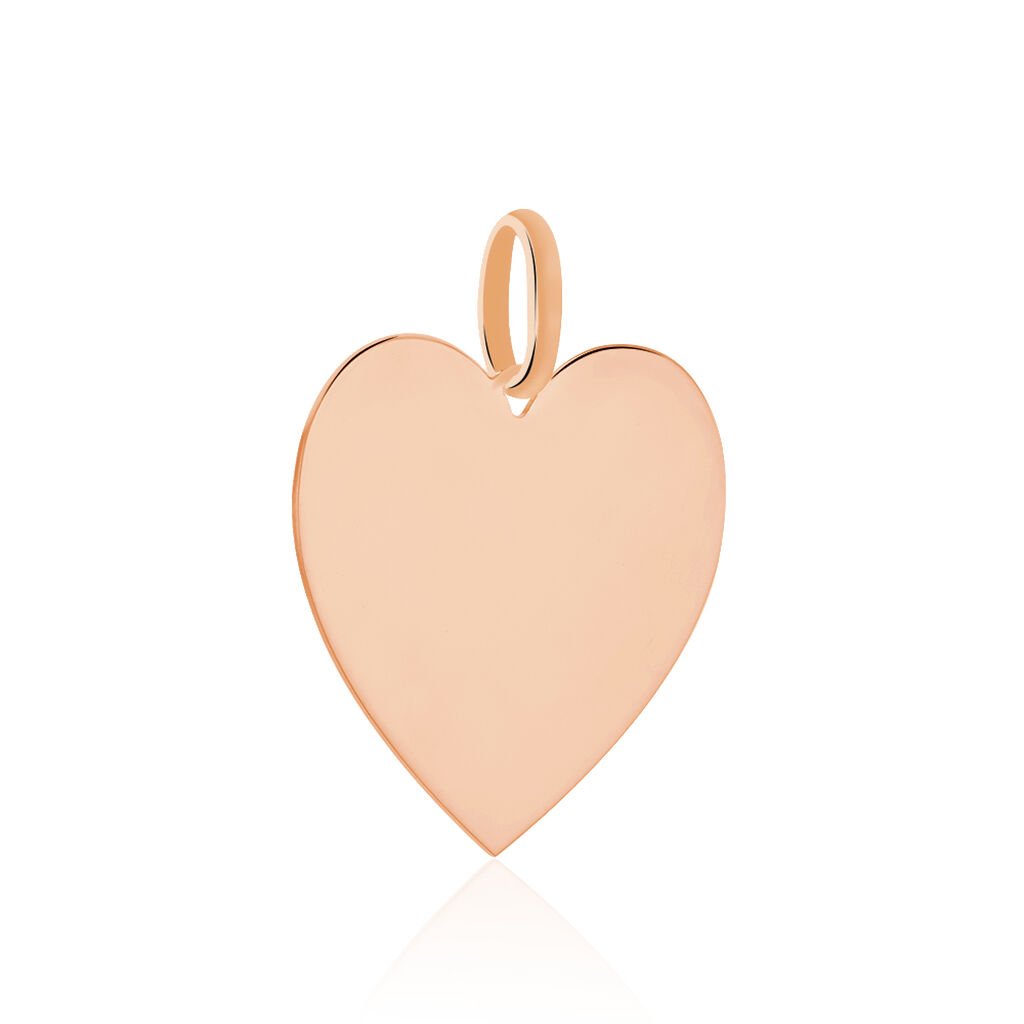 Pendentif Sirona Coeur Gravable Or Rose