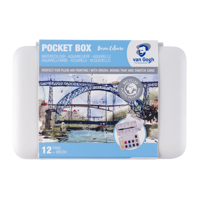 Royal Talens Aquarellfarbe Van Gogh Pocketbox Set
