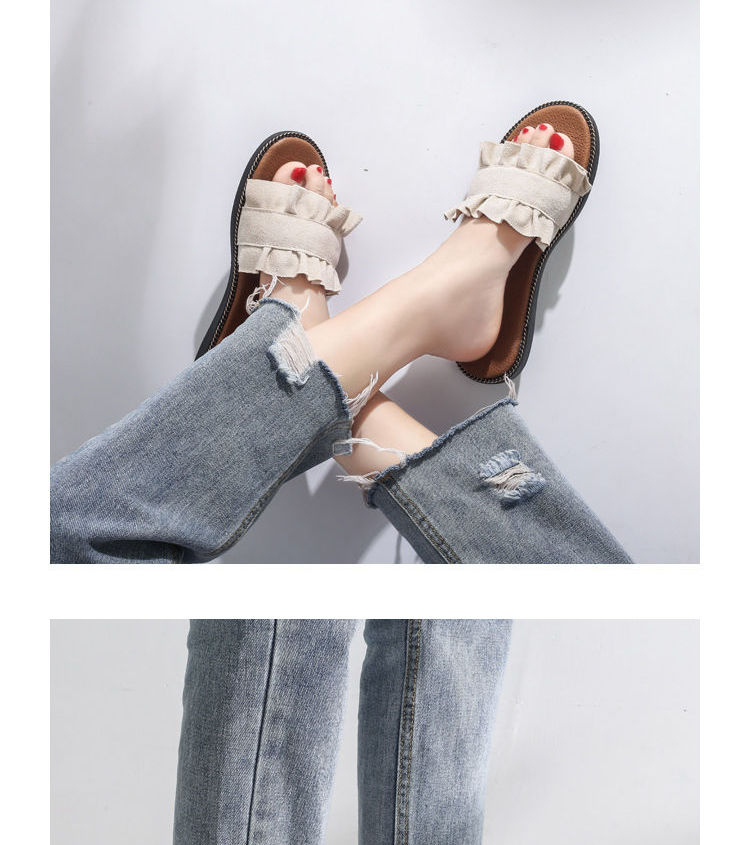 Karlao - Sandalen met ruches