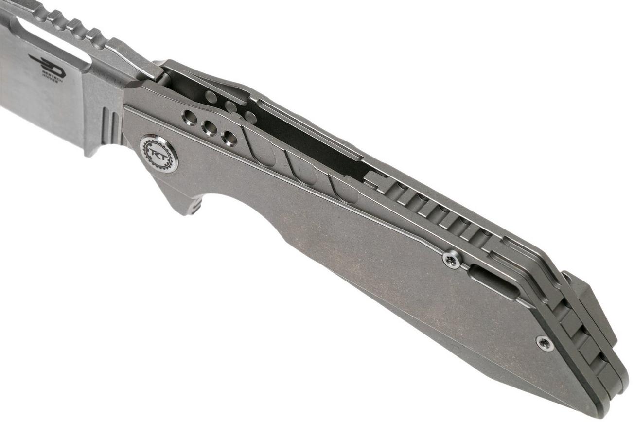 Bestech Shodan BT1910A Satin Stonewash zakmes, Todd Knife & Tool design