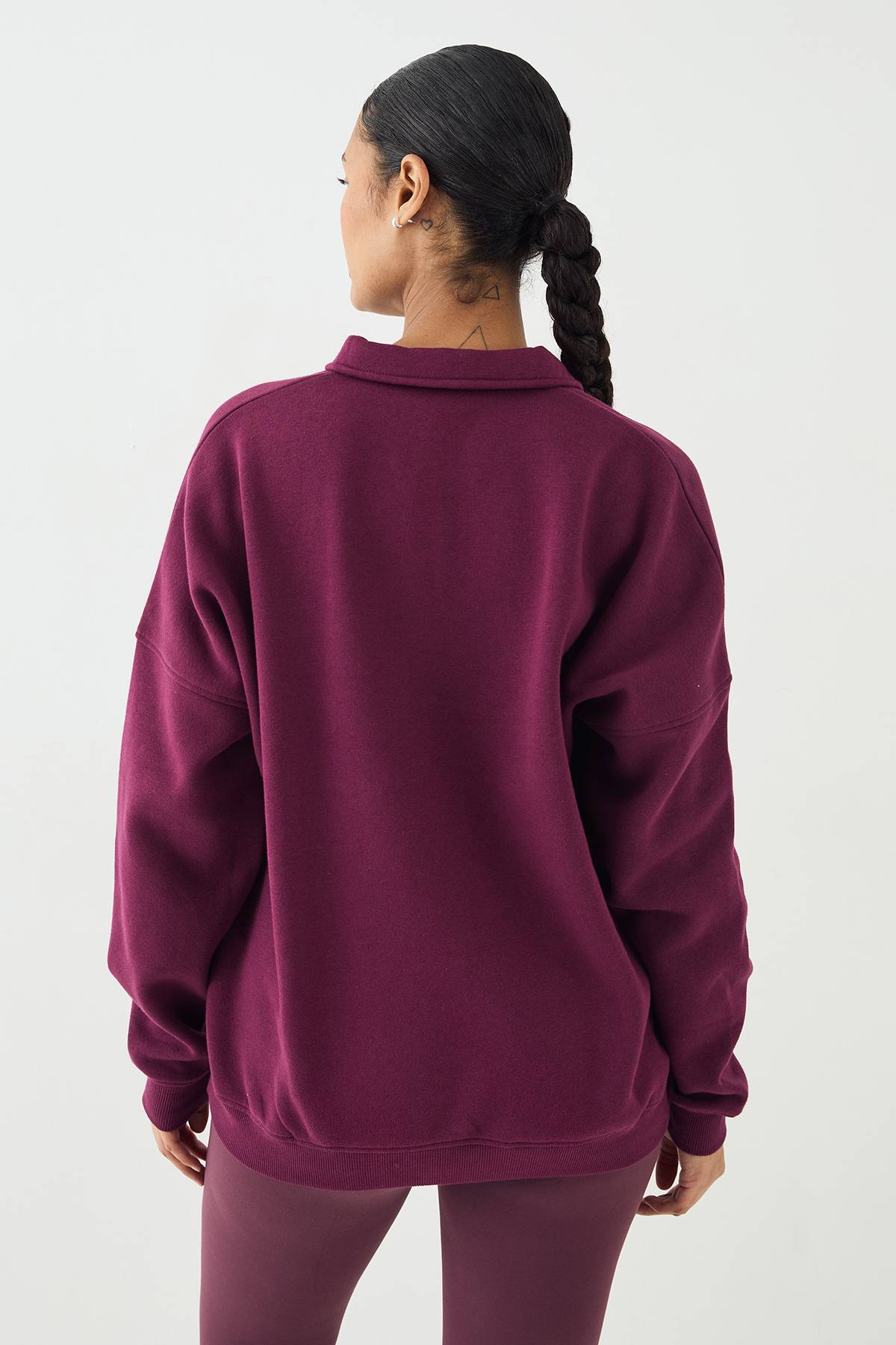 Sweatshirt Rugby à Col DSGN Studio Script