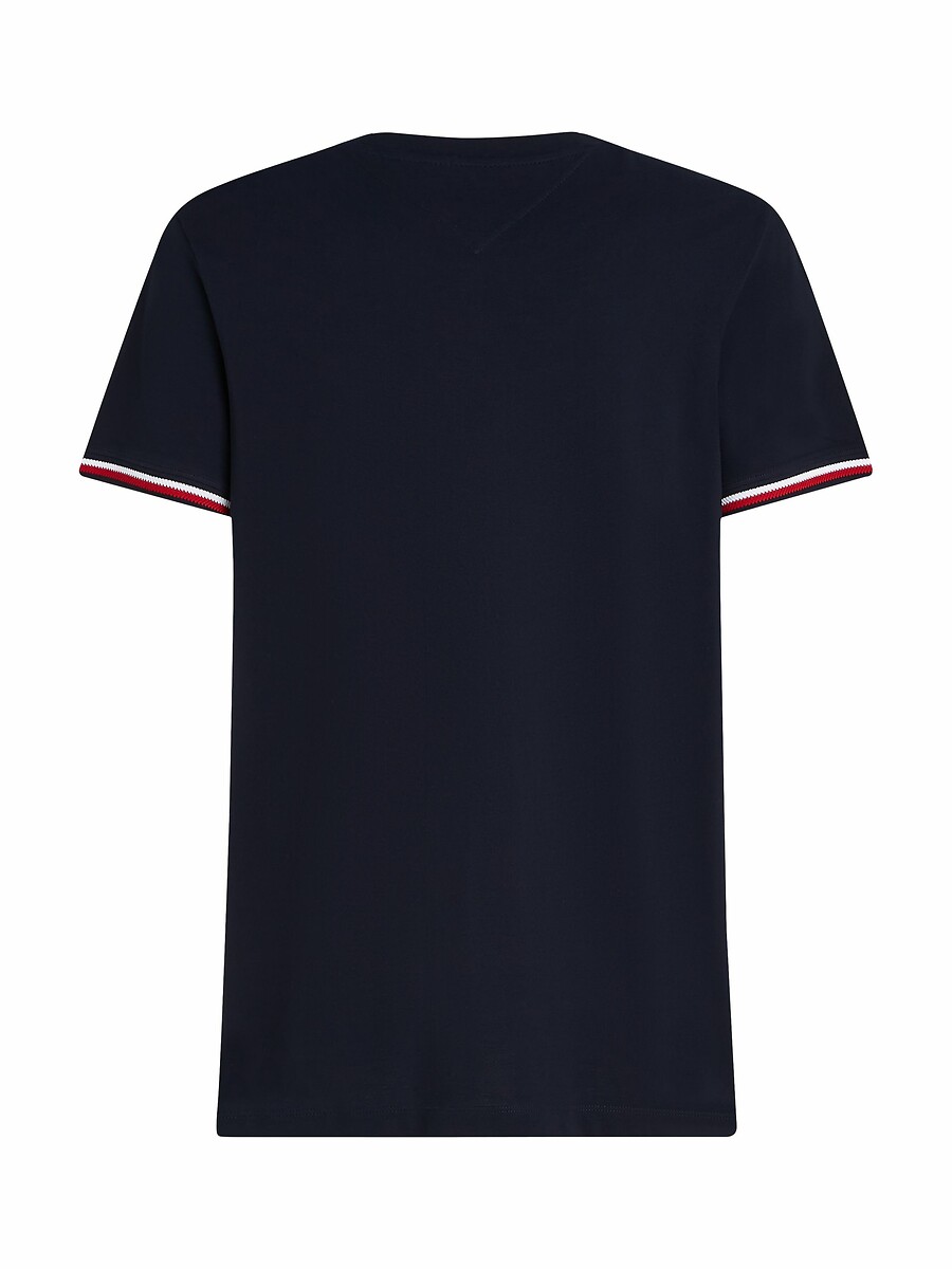 Camiseta TOMMY HILFIGER com bordas contrastantes