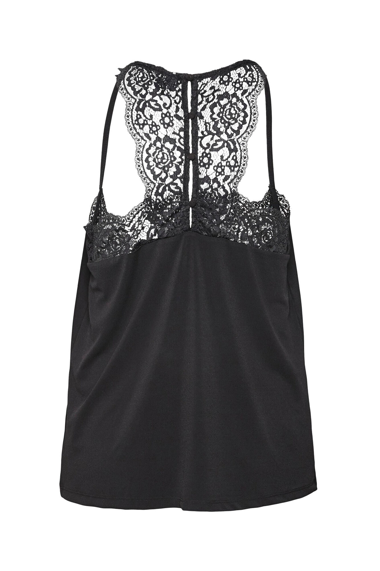 Top Plus Size com Alças - Preto