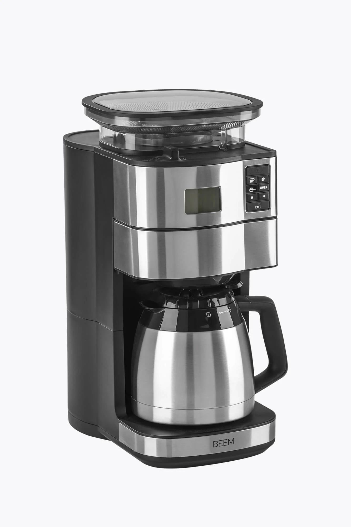 BEEM Kaffeemaschine Fresh Aroma Perfect II mit Thermoskanne, Schwarz/Edelstahl