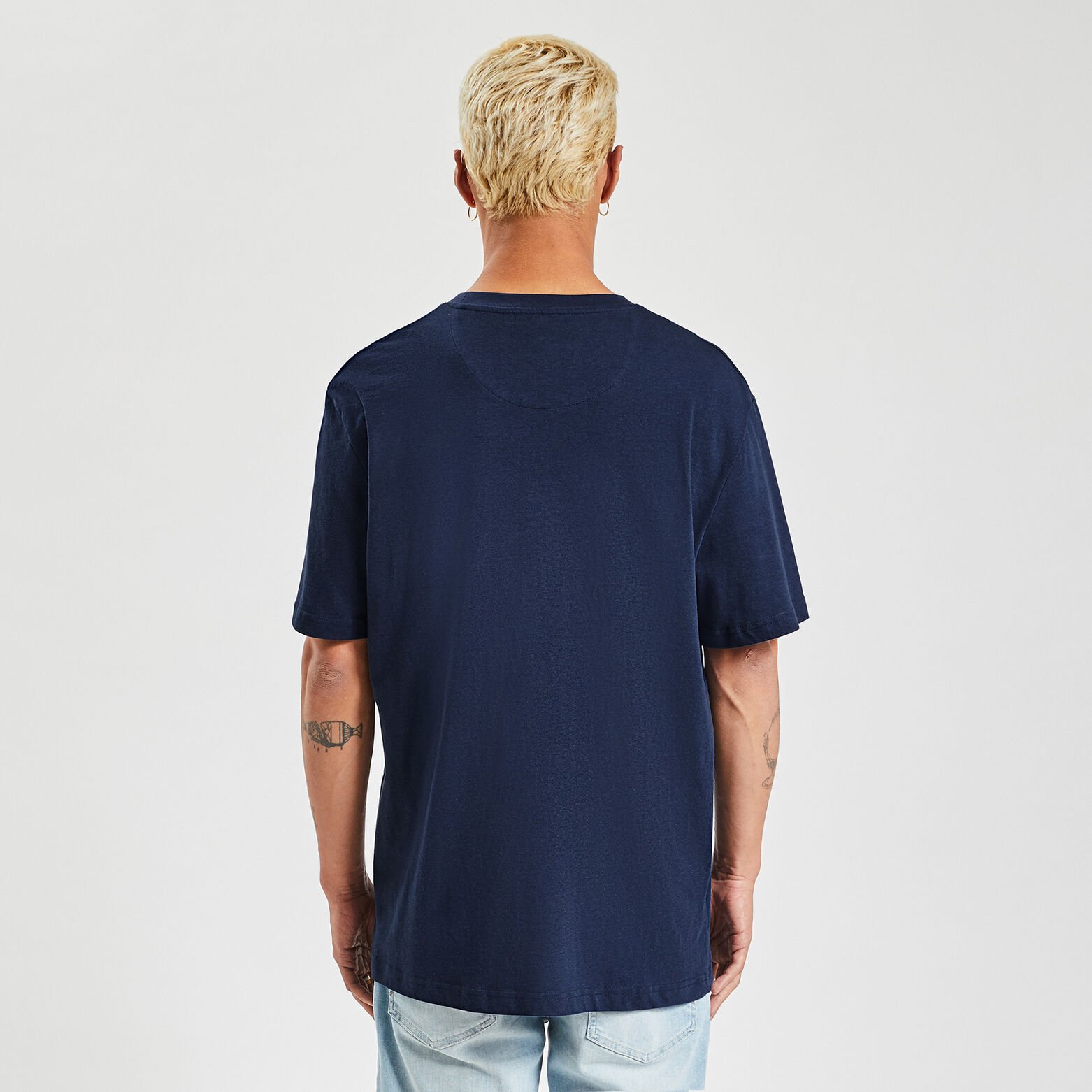 Tee-Shirt col rond licence Tour de France Bleu
