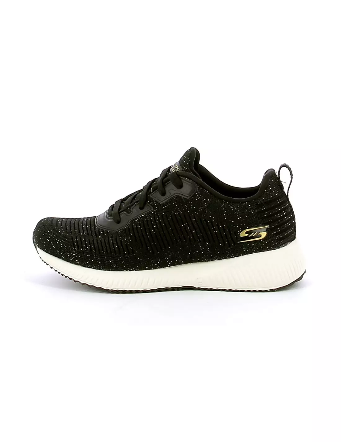 SKECHERS BOBS SPORT SQUAD - Baskets BlackAndMultiEngineere