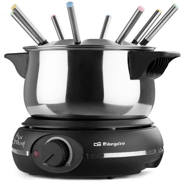 Orbegozo Fondue Elétrico FDR14 Inox - 1500W 1,4L