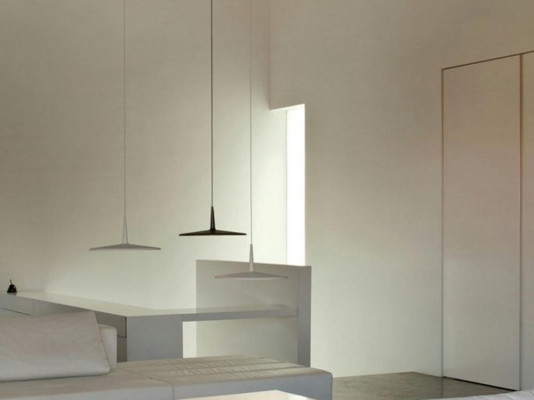 Vibia Skan 0270 hanglamp Ø30 LED zwart
