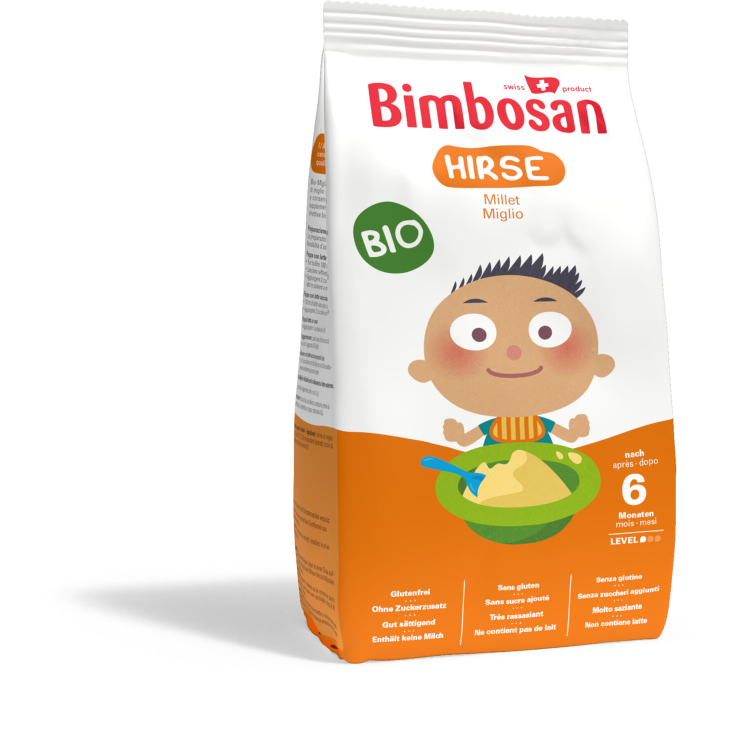 Bimbosan Bio Anrührbrei & Schoppenzusatz Hirse 6+ Monate