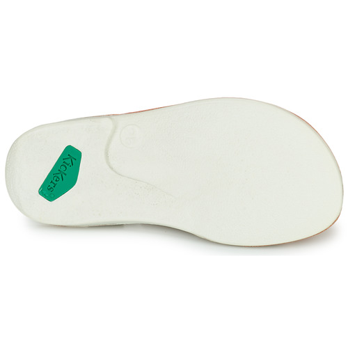 Kickers - COSMETICK - Blanc / Doré