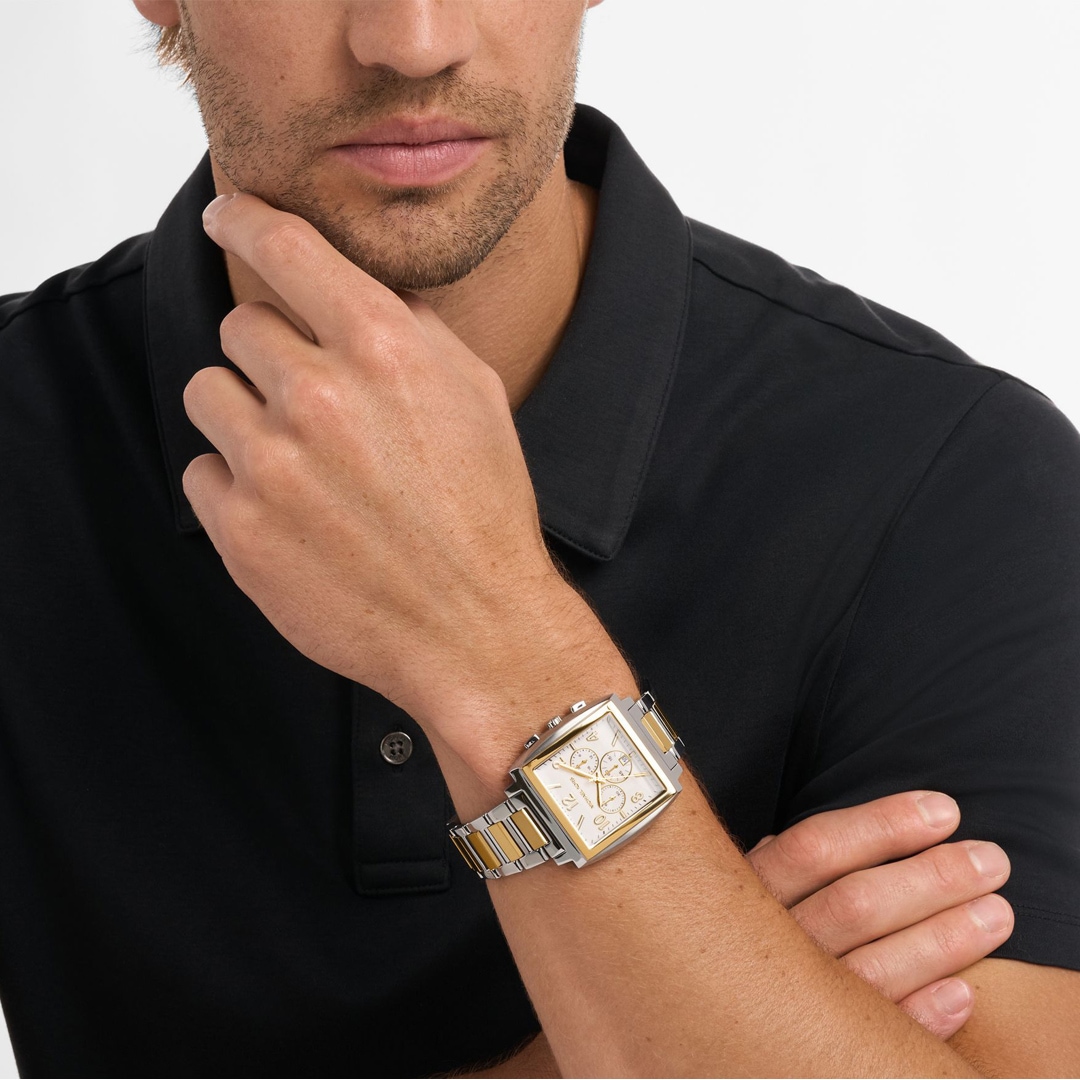 Michael Kors Rhys Chronograph Bicolor