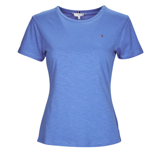 Tommy Hilfiger - 1985 SLIM SLUB C-NK SS - Bleu