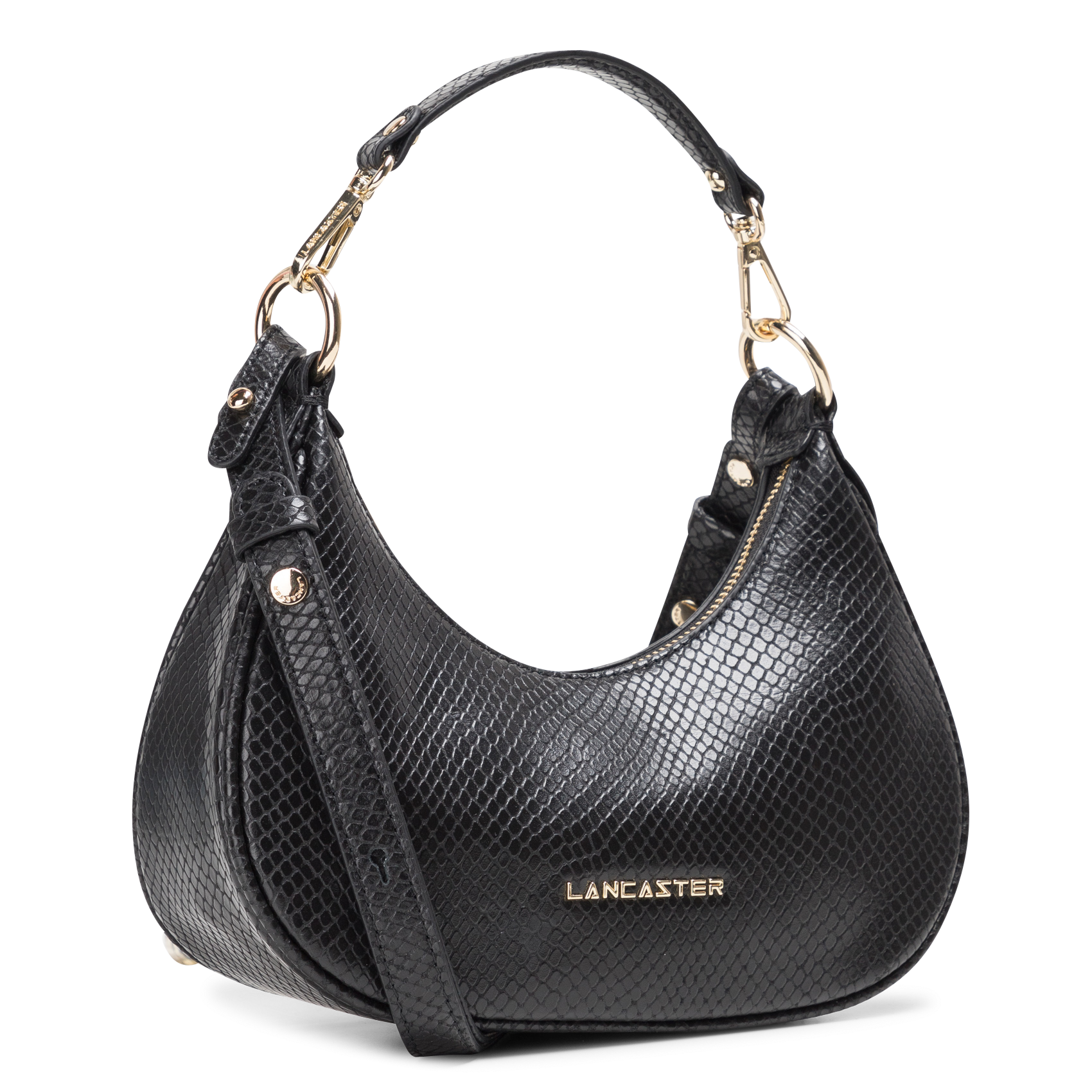 EXO ARIA - Sac porté épaule en cuir | Noir