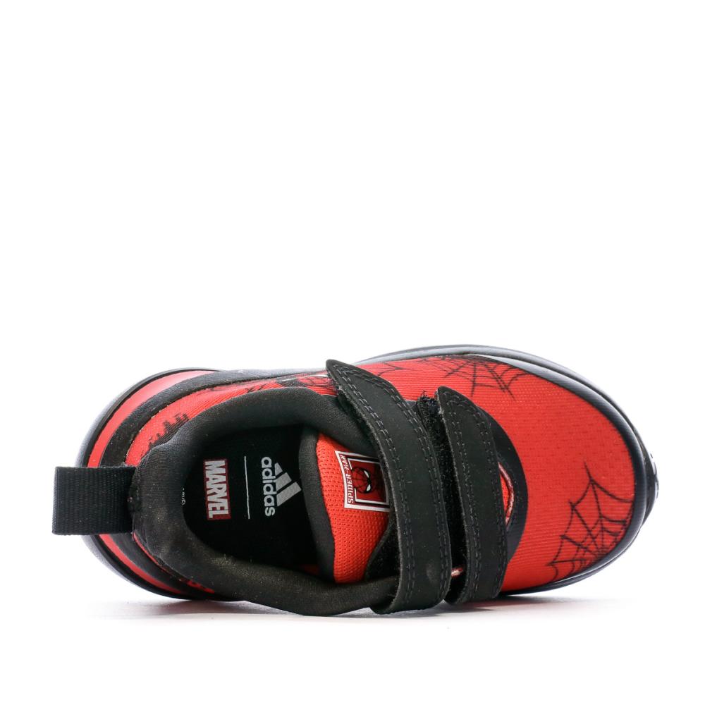 Adidas Baskets Rouge Garçon Adidas Fortarun Spider-man