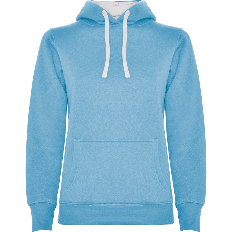 Roly R1068 - URBAN WOMAN Sweat à Capuche Stylé pour Femme avec Poche Kangourou
