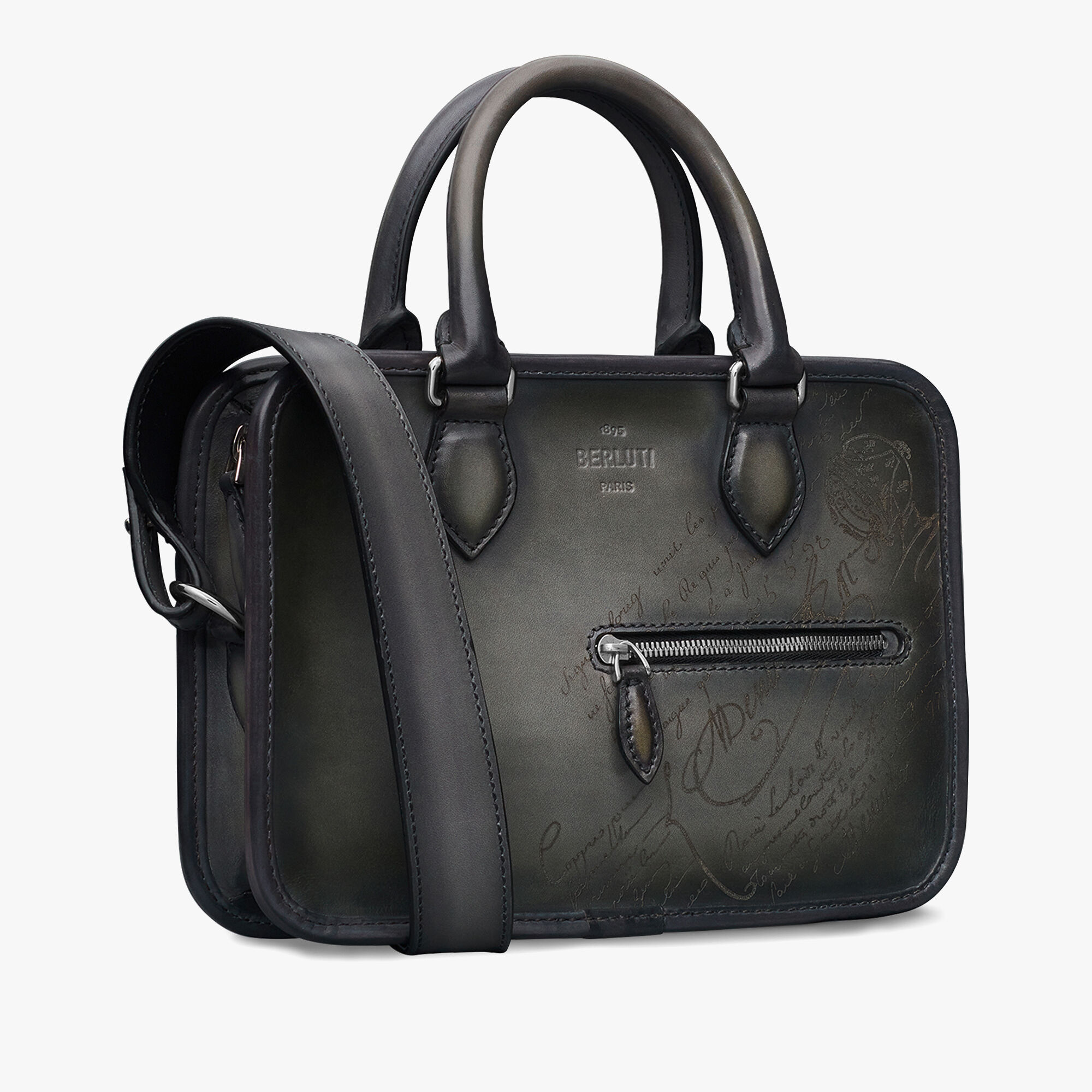 Sac Bandoulière Un Jour Gulliver En Cuir Scritto