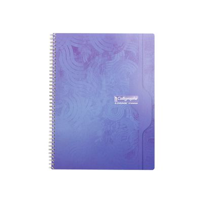 Calligraphe 7000 - Cahier à spirale 24 x 32 cm - 180 pages - petits carreaux (5x5 mm) - disponible dans différentes couleurs