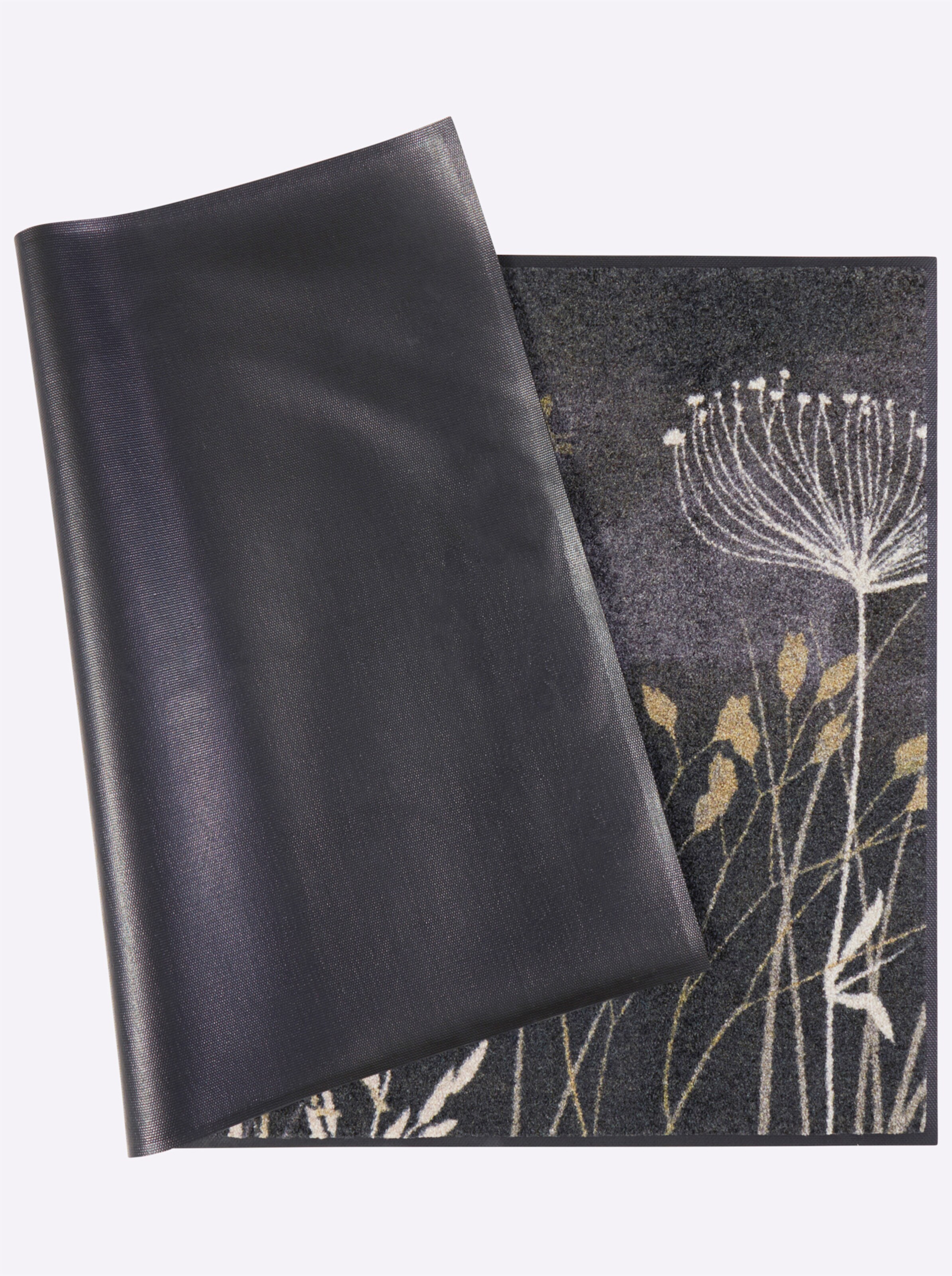 wash+dry by Kleen-Tex Fußmatte in anthrazit-natur