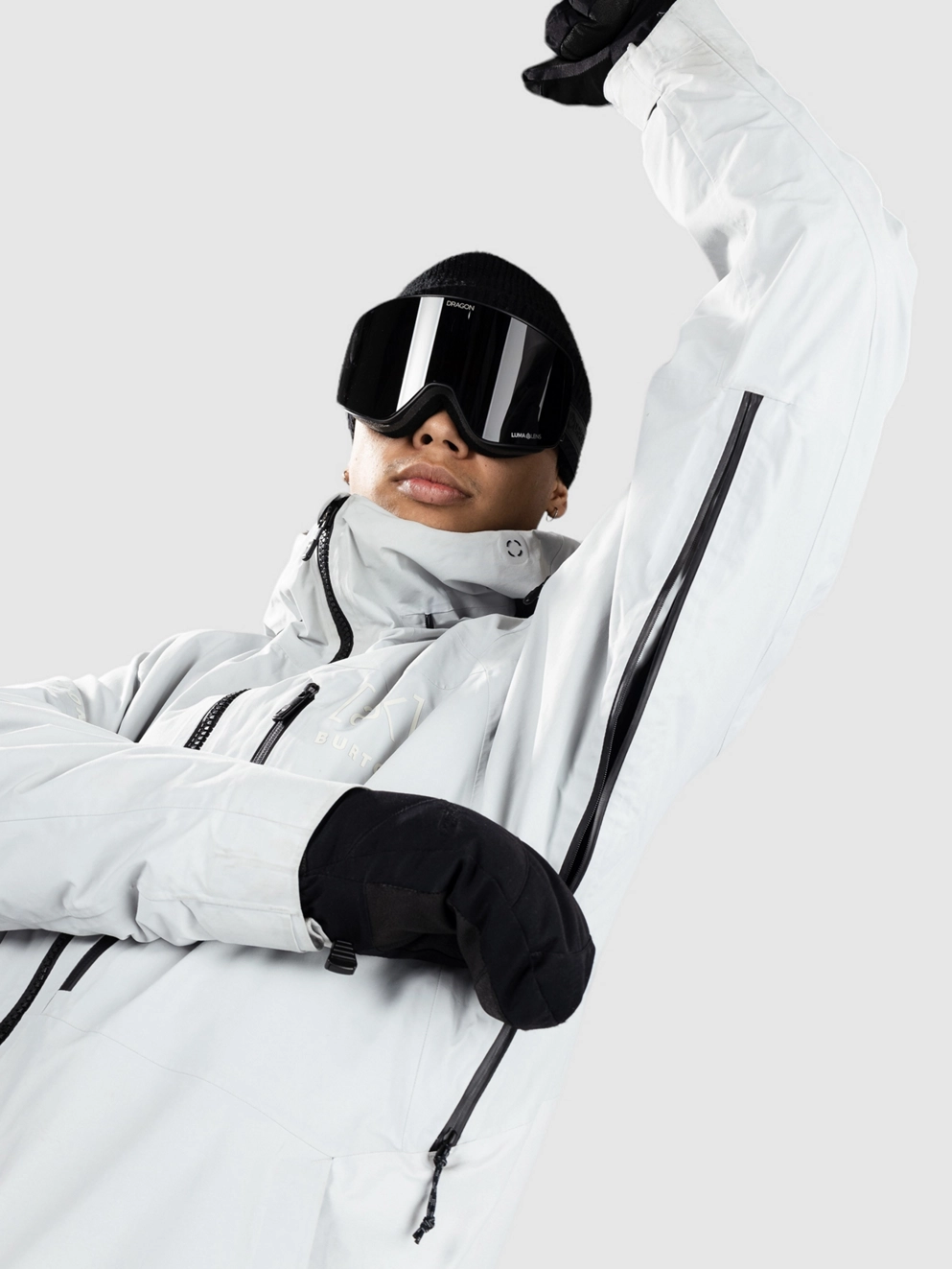 Burton ak Gore Cyclic Jacket gray cloud