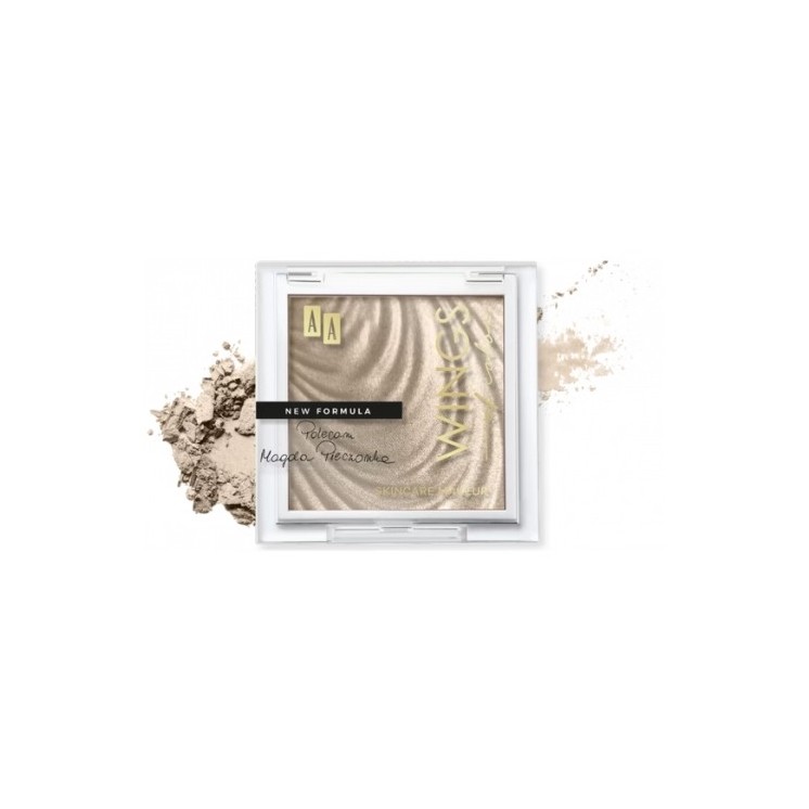 AA Wings of Color Glass Highlighter Multifunktionaler Highlighter mit Glaseffekt 01 Champagne Glow 7 g