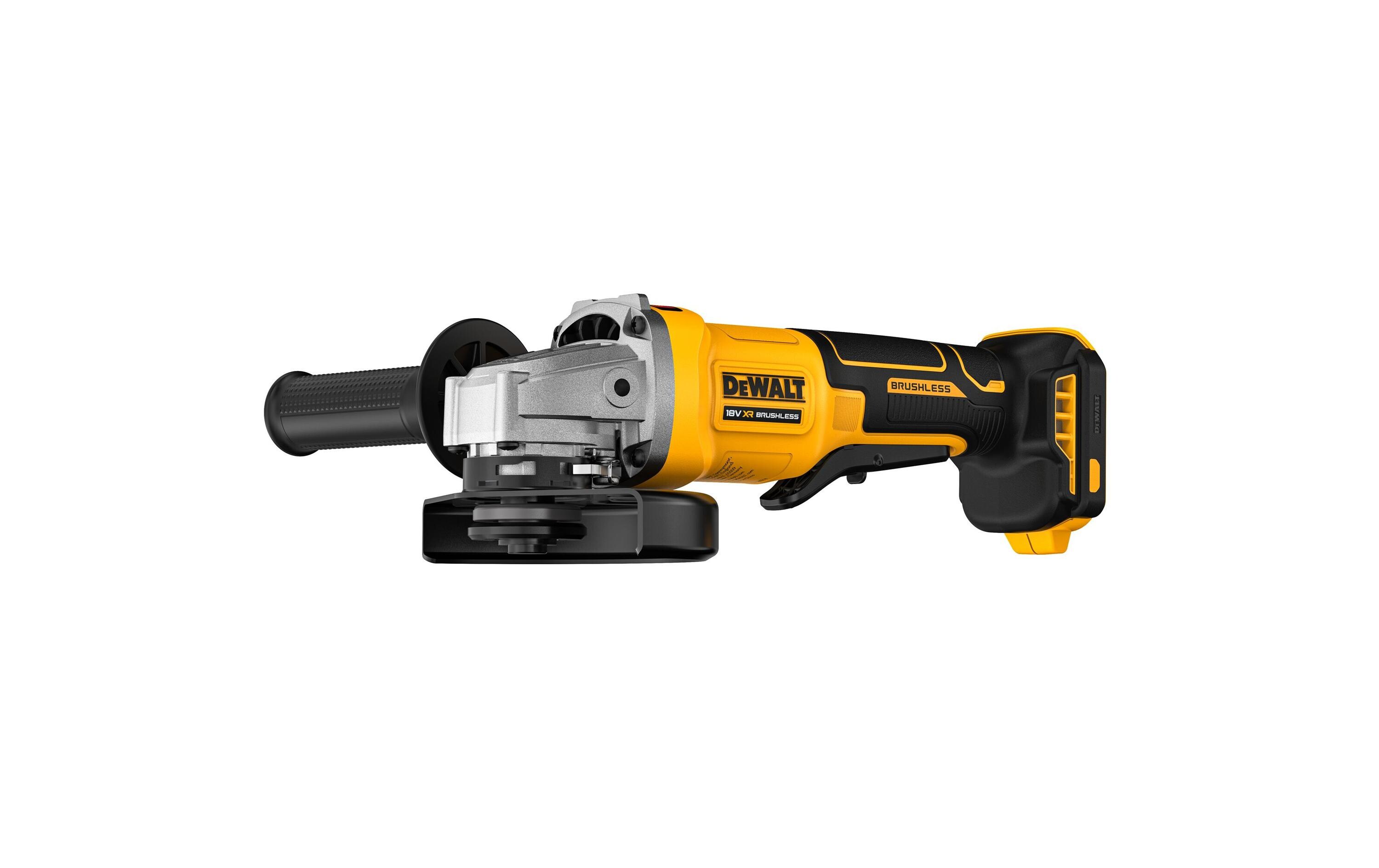 Winkelschleifer 18 V DCG408N-XJ Ohne Akku<br>18 V XR Brushless Winkelschleifer mit Paddelschalter, 125 mm Scheibendurchmesser