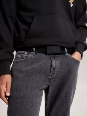 Cinto Tommy Jeans de tecido reciclado