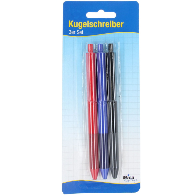Kugelschreiber - 3er Set