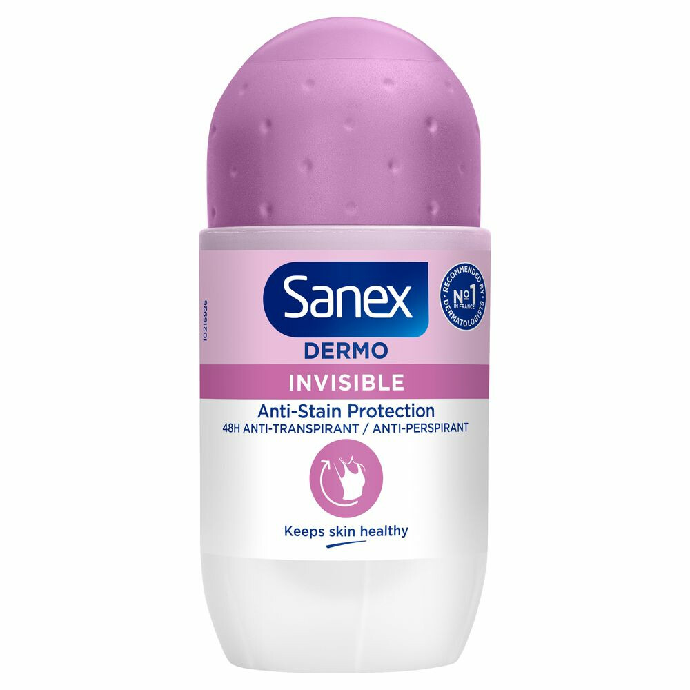 Sanex Deodorant Roller Dermo Invisible50 ml
