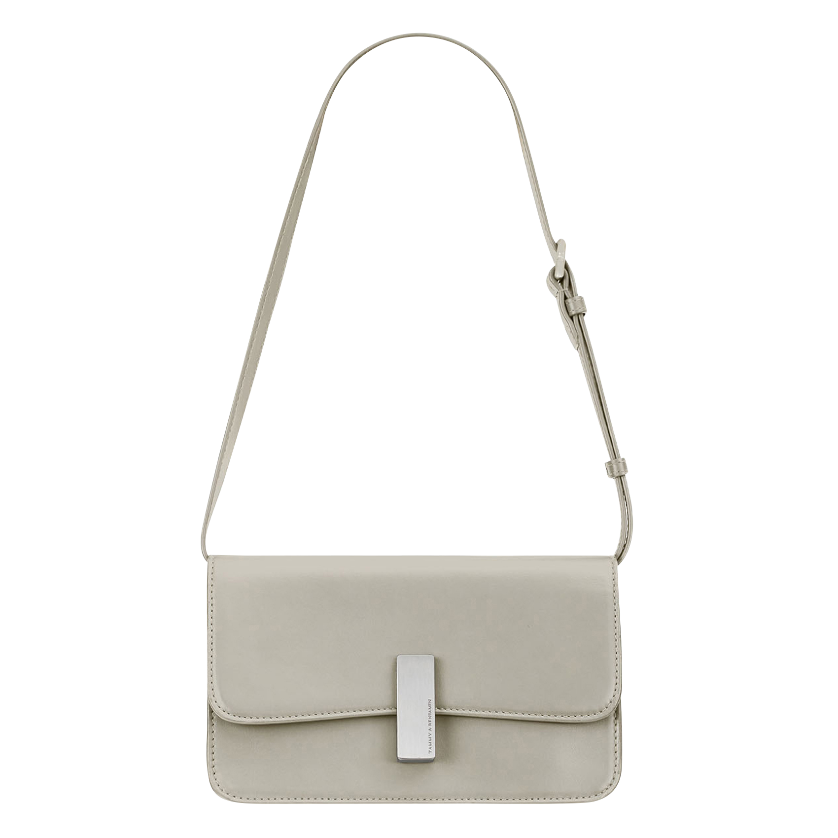 BLAKE - Sac bandoulière en cuir de vachette | Beige