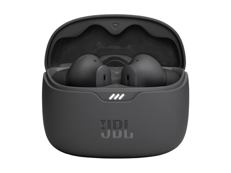 JBL True Wireless In-Ear-Kopfhörer Tune Beam Schwarz In-Ear-Kopfhörer mit aktivem Noise-Cancelling mit Smart Ambient