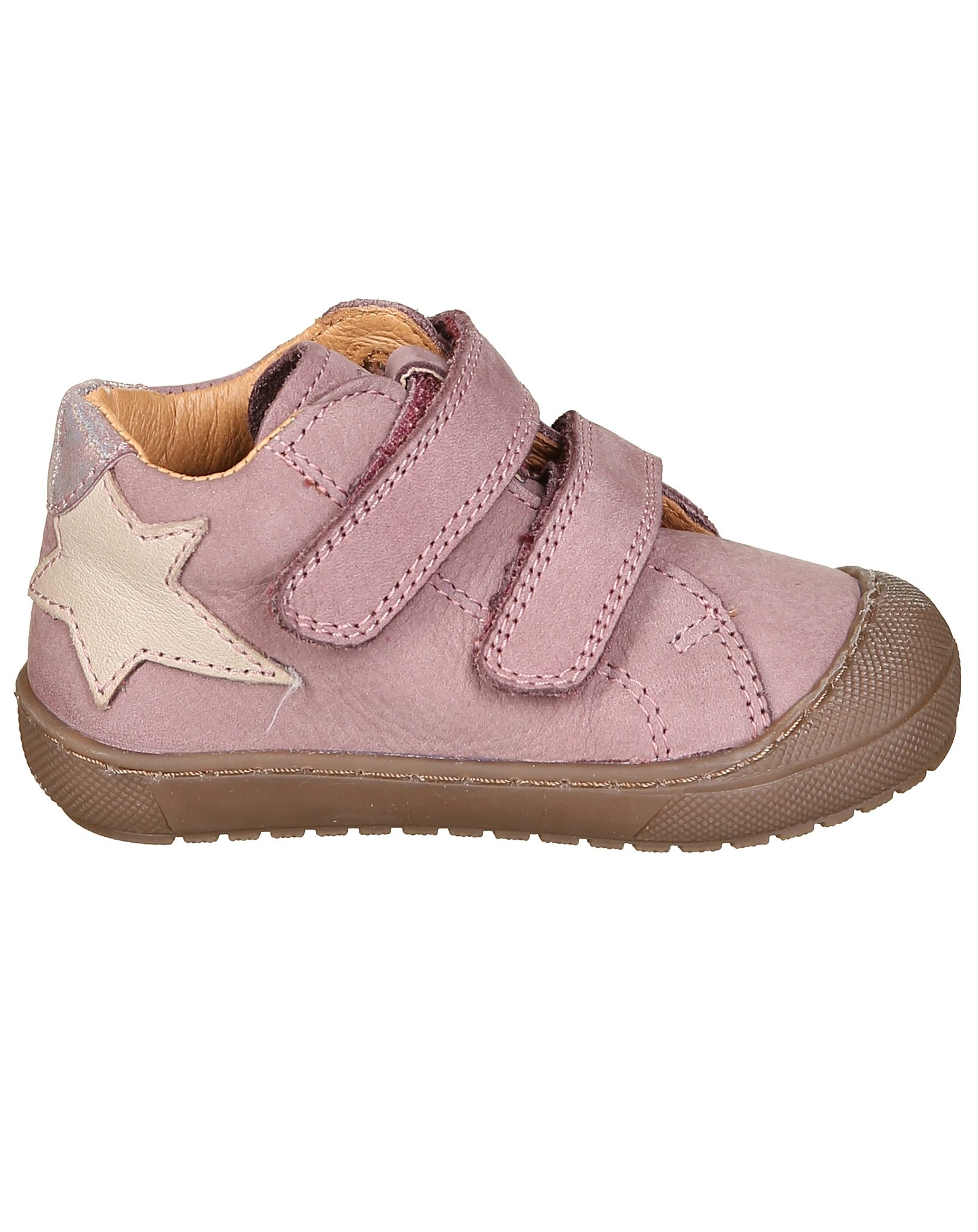 Klett-Halbschuhe OLLIE STAR in dark pink