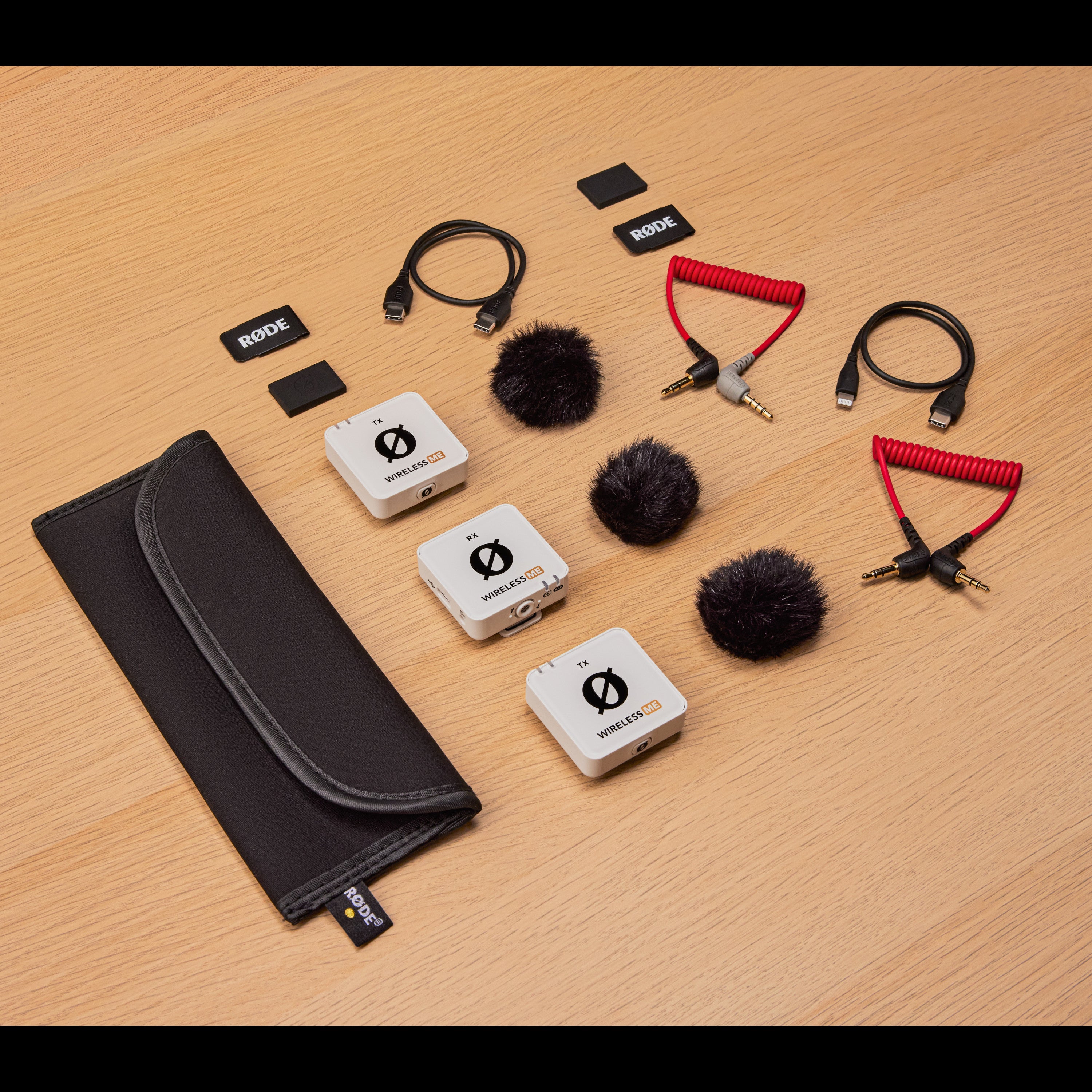 RØDE Wireless ME Dual draadloze dasspeldmicrofoon wit