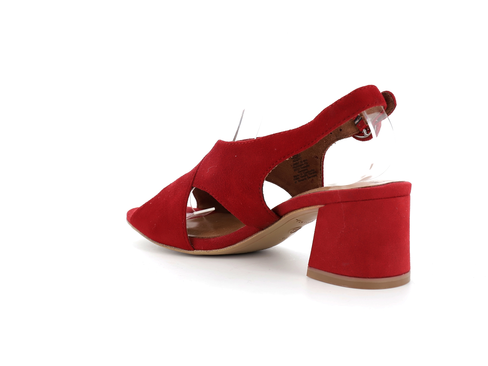 Tamaris-28357 Cuir Rouge Foncé
