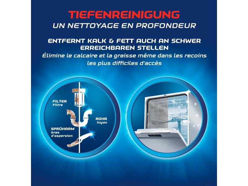 Finish Spülmaschinenpflege Maschinentiefenreiniger 250 ml Reinigungsmittel für die Geschirrspülmaschine