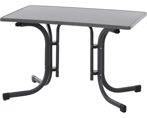 Paco Siena Tuinklaptafel 110 x 70 x 71 cm antraciet