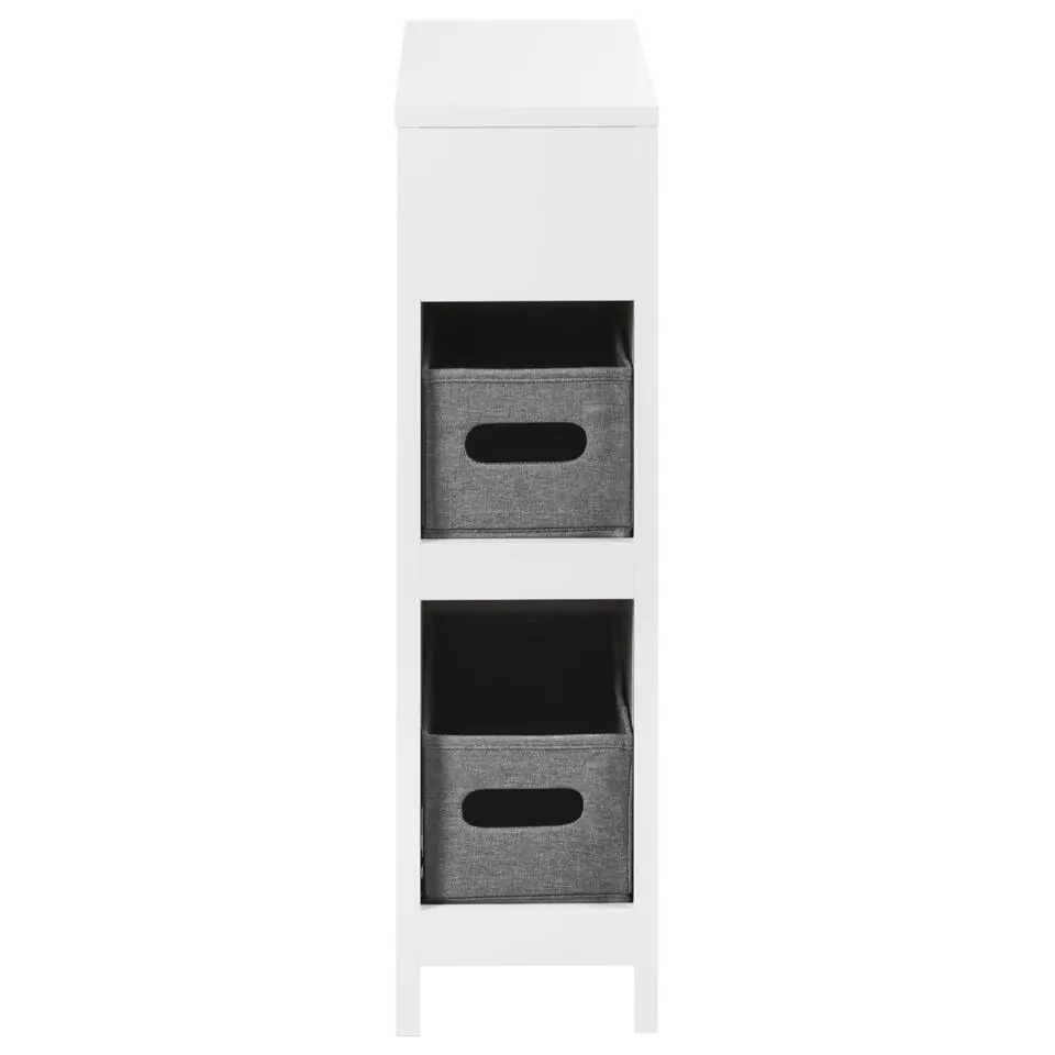 CACHI - Badkamerkast - Wit - 20 x 70 cm - MDF