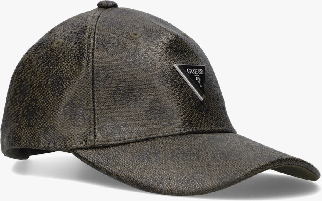 GUESS groene guess pet vezzola smart baseball cap