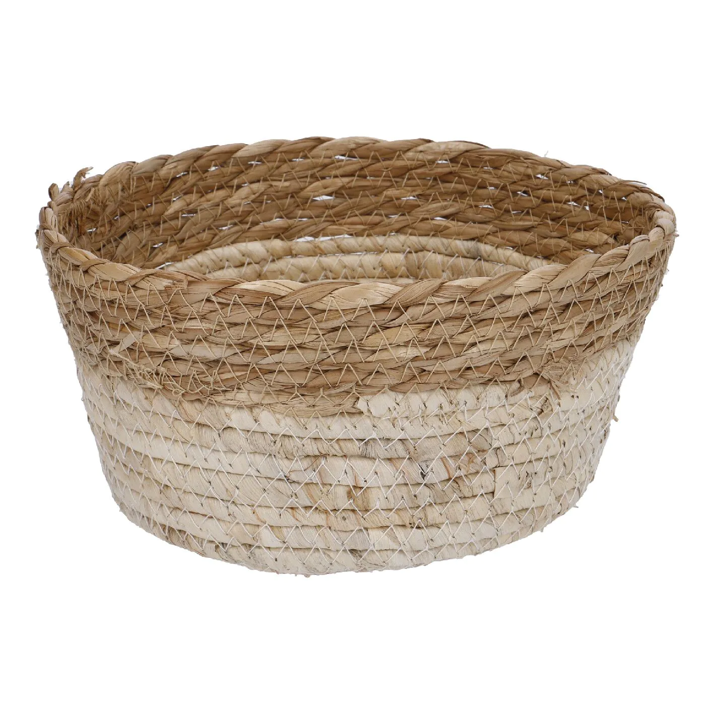 Korb Material-Mix, natur, 22 x 11 cm