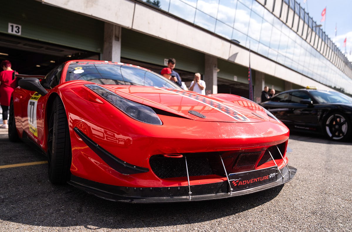 Renntaxi Most 9-Souš (Ferrari 458)