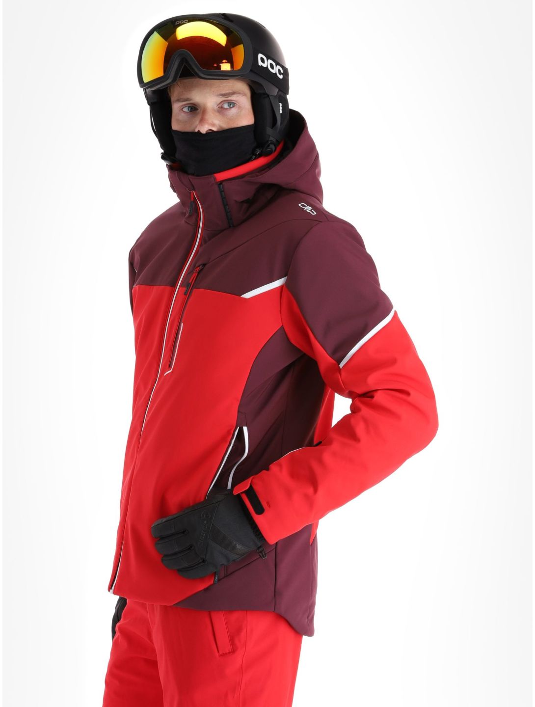 33W0897 softshell ski-jas heren
