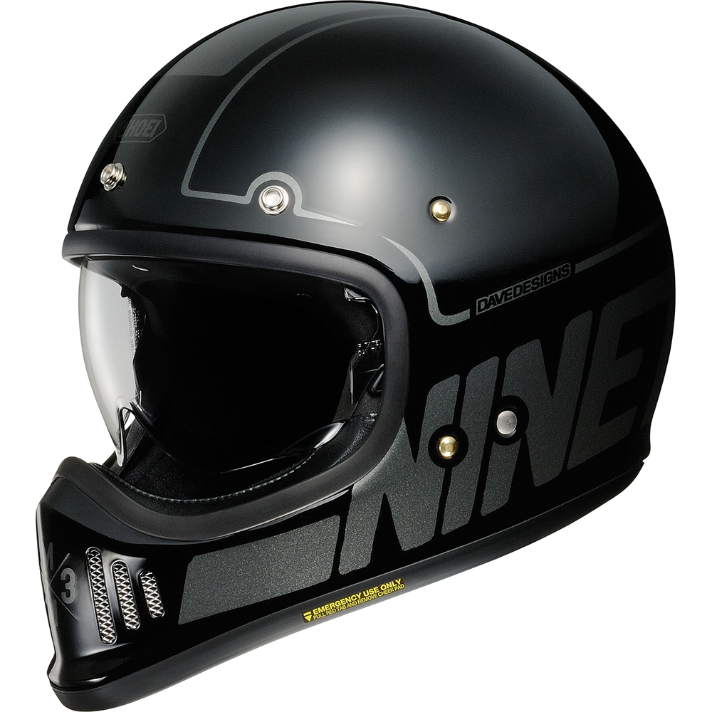 Shoei - Casque Ex-Zero MM93 Collection Master Noir / Gris