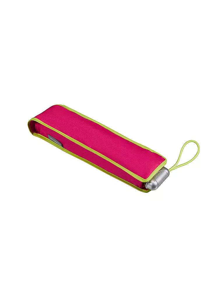 SAMSONITE Regenschirm - Taschenschirm Alu Drop S dark pink/grass pink