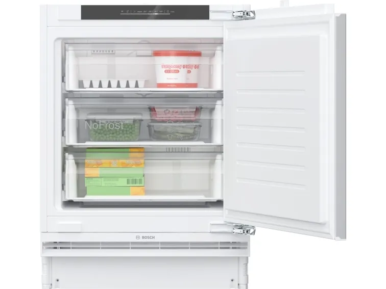 Bosch Serie | 6 GUN21ADE0 - Fryser - under køkkenbord - til indbygning - Wi-Fi - niche - bredde: 60 cm - dybde: 55 cm - højde: 82 cm - 85 liter - Klasse E